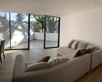departamento, desierto de los leones venta renta garden house con terraza - 3 recámaras - 2 baños - 164 m2