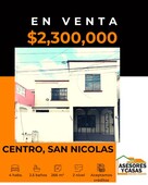 casas en venta - 266m2 - 4 recámaras - san nicolás de los garza - 2,300,000