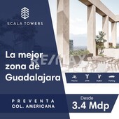 departamentos en venta - 78m2 - 2 recámaras - lafayette - 4,332,102