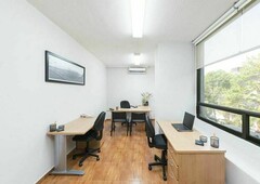 oficina amueblada en renta de 24 m2 en condesa