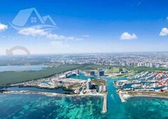 terreno en venta en cancun puerto cancun zona