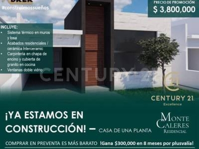 Preventa Casa en Monte Caleres $3,800,000 Pesos