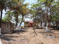 terreno a orilla de playa en mata de uva