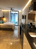 1 cuarto, 29 m condo amueblado en venta playa del carmen