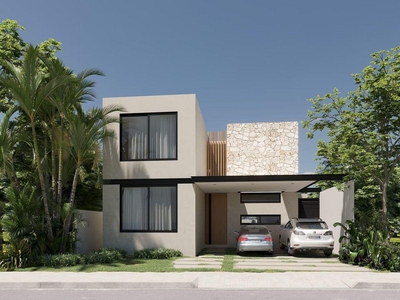 Doomos. Casa nueva en renta en Mérida, privada Kinish, Cholul