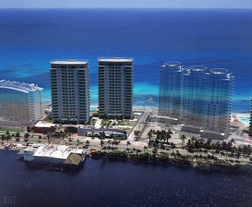 Doomos. Departamento a la Venta Portofino Cancun 3 recamaras - Zona Hotelera
