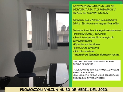 OFICINAS FISICAS 15% DE DESCUENTO