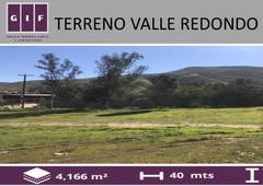 atencion inversionistas terreno en venta en valle redondo 4,166 m2 437,430
