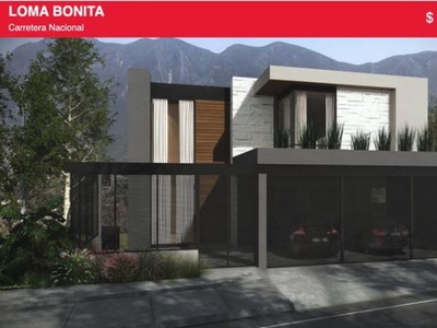 Casa en Venta Nueva en Loma Bonita al sur de Monterrey -(AAH)