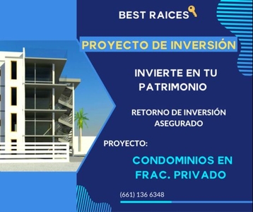 HAZ QUE TU DINERO TRABAJE-4 DEPARTAMENTOS EN PRE VENTA EN EL CORAZÓN DE ROSARITO