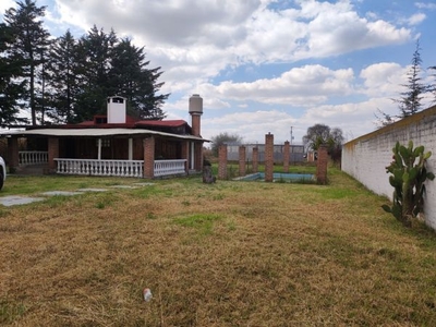 Terreno con cabaña cerca Toluca y CDMX