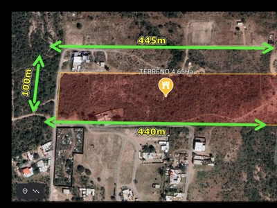 VENTA!! TERRENO DE 46,500m² EN COTORINAS AL SUR DE LA CD DE AGUASCALIENTES