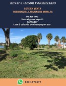 más de 500 mts. en venta en fraccionamiento lagunas de miralta altamira