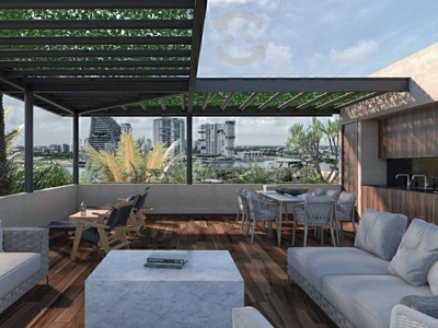 Penthouse con roof garden privado, cuarto de