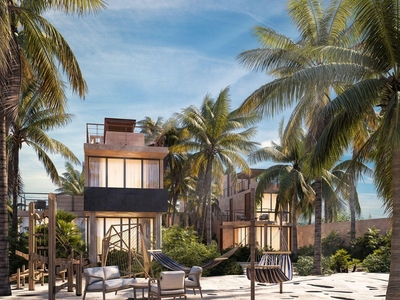 Doomos. Villa en venta frente al mar en Telchac Puerto, Yucatán 3 REC - Mod. B