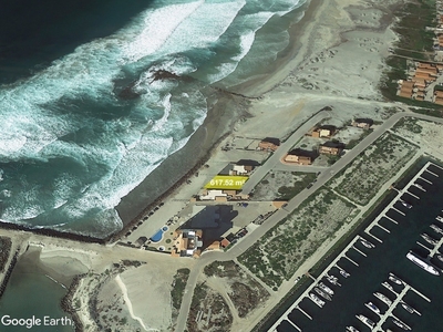 Venta de Terreno frente al mar, La Salina, Ensenada, 617m2
