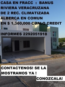 Casa en Venta en fracc banus Veracruz, Veracruz