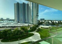3 cuartos, 245 m departamento en renta completamente amueblado en puerto cancún