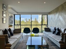 en venta, departamento con estilo en lomas de chapultepec - 3 recámaras - 205 m2