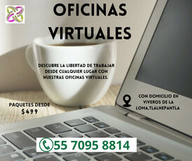 OFICINAS VIRTUALES EN NAUCALPAN Y TLANEPANTLA