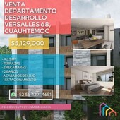 venta departamento desarrollo versalles 68, juárez