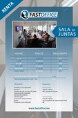 240 m salas de juntas desde 200 pesos