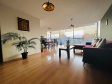 hermoso departamento con vista panorámica en venta roma norte - 2 baños - 142 m2