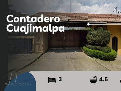 Casa En Contadero, Cuajimalpa Cerca Del Hospital General De Cuajimalpa