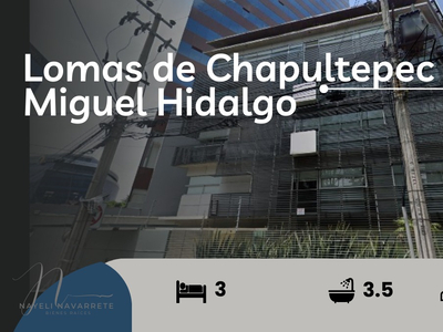 Departamento En Lomas De Chapultepec, Miguel Hidalgo Cerca De Masaryk Y Lomas Plaza