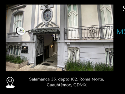 Suite En Roma Norte, Cuauhtémoc, Cdmx | Jgr-pn-201
