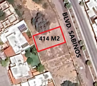 Terreno Residencial De 414 M2 En La Paloma Hermosillo