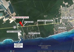 más de 500 mts. en venta en solidaridad playa del carmen