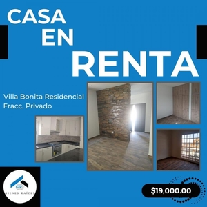 Casa en Renta en Villa Bonita Residencial Saltillo, Coahuila de Zaragoza