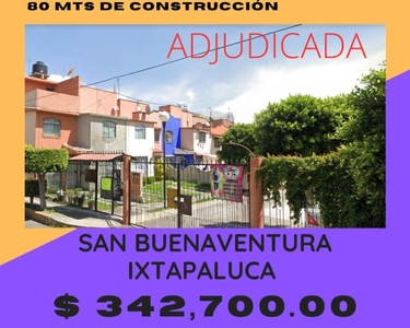 VENTA DE CAS EN IXTAPALUCA SAN BUENAVENTURA