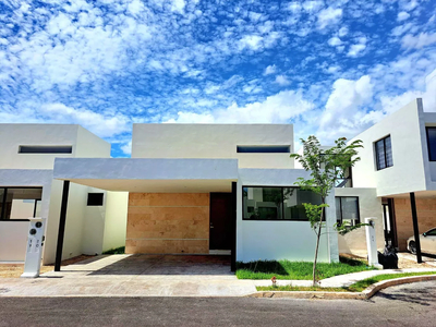 Casa De 1 Planta En Privada Conkal,3 Recámaras Cerca Altabrisa,plaza La Isla,mérida,yucatán