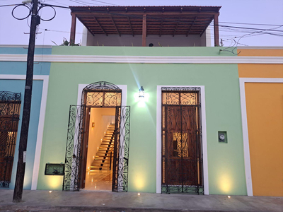 Casa En Venta En El Centro En Merida, Yucatan