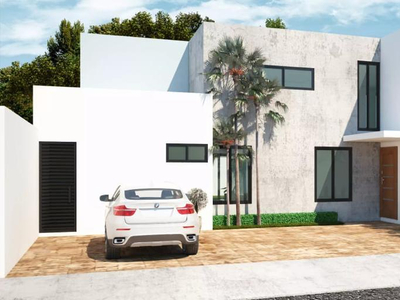 Casa En Venta En San Diego Cutz Con 3 Habitaciones Y Alberca En Conkal,mérida,yucatán