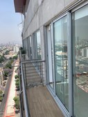 venta departamento con balcon y tres recamaras en grand tower del valle - 108 m2