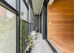 departamento en venta nuevo roma norte con terraza - 3 recámaras - 152 m2