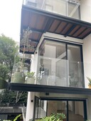 en venta, sofisticado departamento en san miguel chapultepec - 2 habitaciones - 150 m2