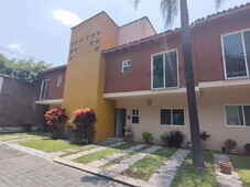 hermosa casa en condominio residencial, en el centro de cuernavaca