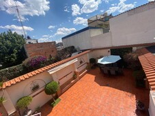 venta casa con gran terraza col periodista - 5 recámaras - 390 m2