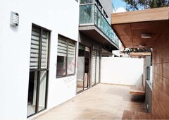 amplio departamento terraza, balcon y cuarto de lavado en cuajimalpa