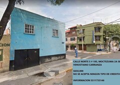 s vende casa ,moctezuma 2ª ,venustiano carranza aa