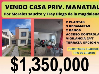 Casa en Venta en EL MANANTIAL San Luis Potosí, San Luis Potosi