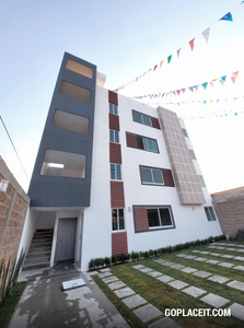 Departamento Nuevo en Venta en tercer nivel Jardines de San Ramon Terminal metrobús Tabachines - 1 baño - 73 m2