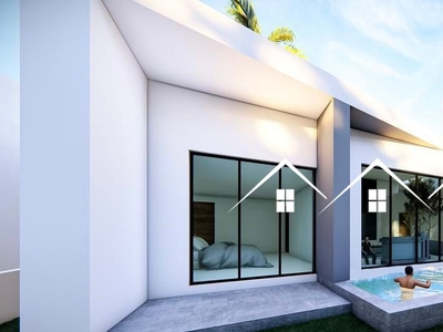 Casa de 1 nivel con alberca privada en venta dentro de Los Tigres Residencial cerca de la playa y de Vidanta en Nuevo Nayarit