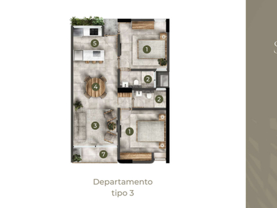 Departamento en venta en Ferrocarrilera