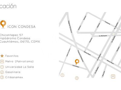 ICON CONDESA Departamento en venta en Hipódromo Condesa