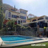 en venta, casa con vista en club de golf hacienda san gaspar en cuernavaca, jiutepec - 529.00 m2